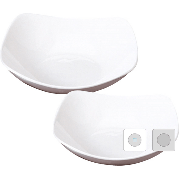 White Porcelain Bowls